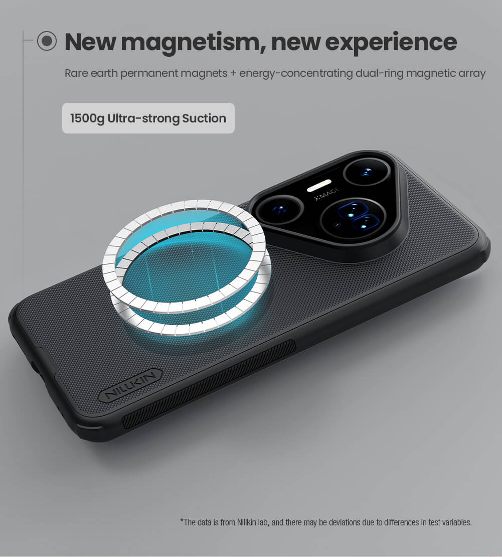 Чехол-крышка NILLKIN для Huawei Pura 80 Pro, Pura 80 Pro Plus (Pura 80 Pro+) (серия Frosted shield Pro Magnetic case)